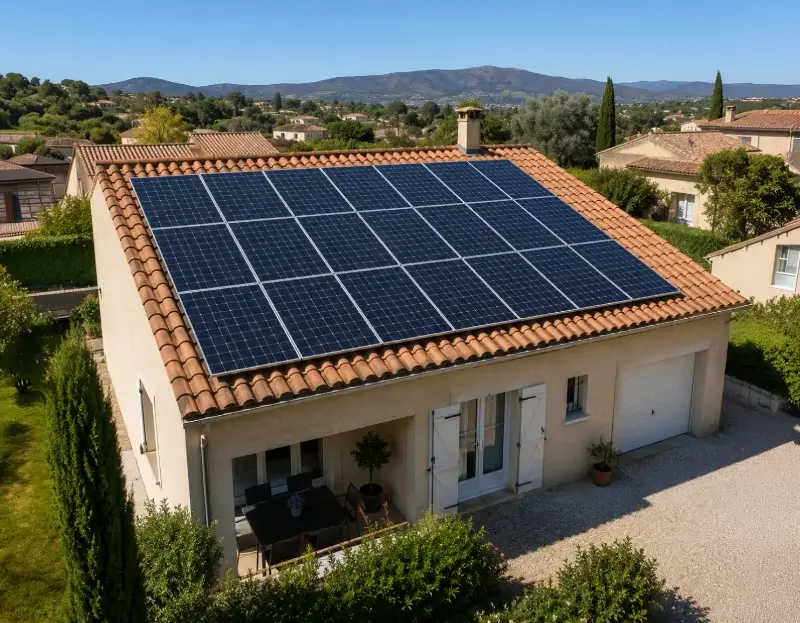 Prime à l'autoconsommation panneaux solaires Guidel — aide financière de l'État